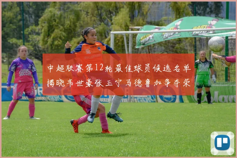中超联赛第12轮最佳球员候选名单揭晓韦世豪张玉宁马德鲁加争夺荣誉